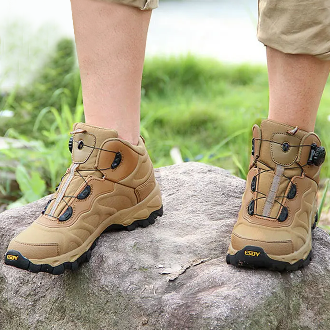 ORTHOSTEP® Ortopædiske udendørs- og vandresko med innovativ snoet lukning